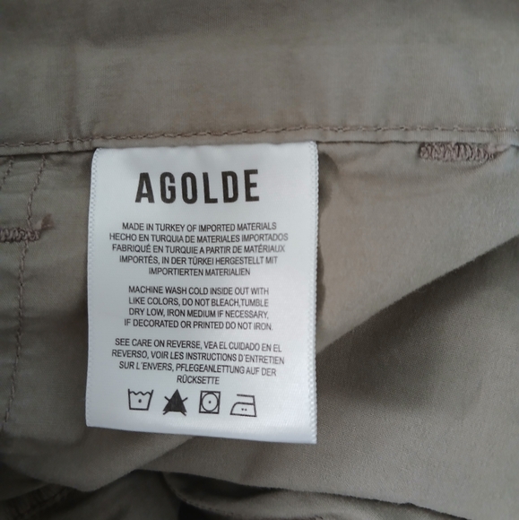 Agolde Womens High Rise Daria Utility Cargo Pant‎ - Picture 7 of 10